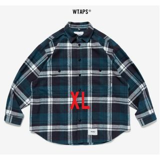 新品 WTAPS WCPO 01 LS COTTON FLANNEL XL(シャツ)