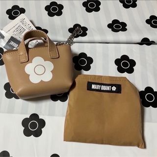 マリークワント(MARY QUANT)のMARY QUANT デイジーリトルトート付 エコバッグ トート型ケース(ポーチ)