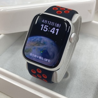 アップルウォッチ(Apple Watch)のApple Watch series8 41mm/本体 シルバー(その他)