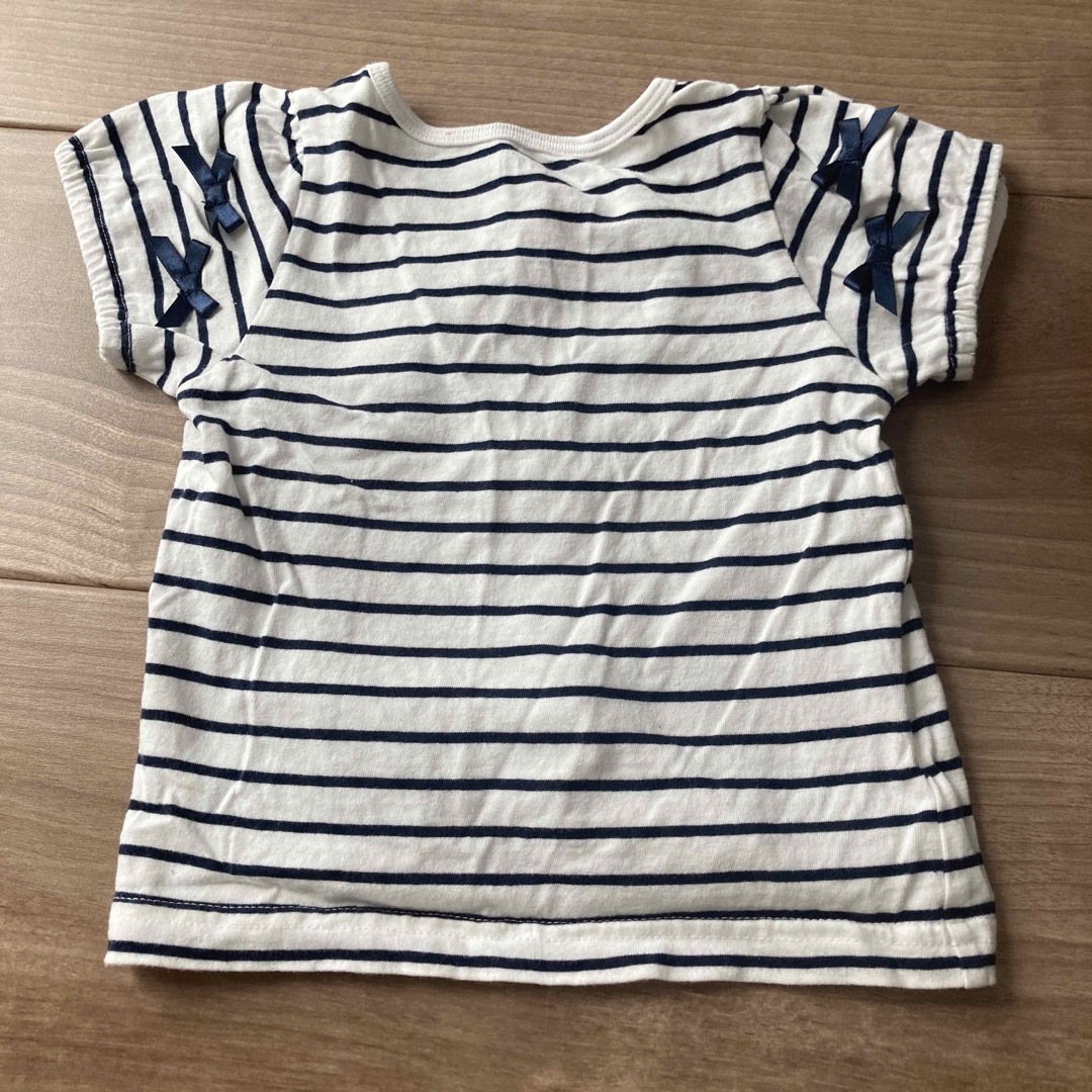 半袖　Tシャツ　女の子　ベビー　80 90 トップス キッズ/ベビー/マタニティのキッズ服女の子用(90cm~)(Tシャツ/カットソー)の商品写真