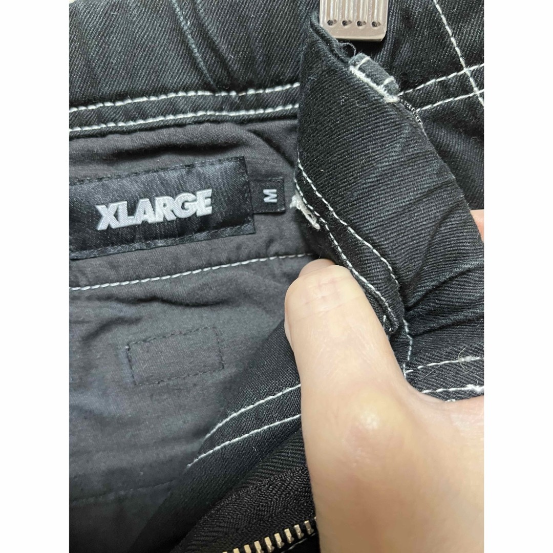 XLARGE(エクストララージ)の美品　エクストララージ XLARGE ステッチ ワーク 短パン ウエストゴム メンズのパンツ(ショートパンツ)の商品写真