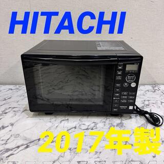17138 オーブンレンジ ターンテーブル HITACHI  2017年製(電子レンジ)