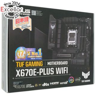 アンジェロガルバス(ANGELO GARBASUS)のASUS製　ATXマザーボード　TUF GAMING X670E-PLUS WIFI　SocketAM5(PCパーツ)