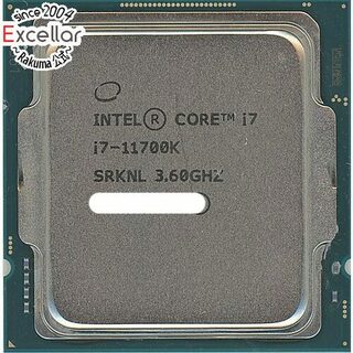 インテル(intel)のCore i7 11700K　3.6GHz LGA1200 125W　SRKNL(PCパーツ)