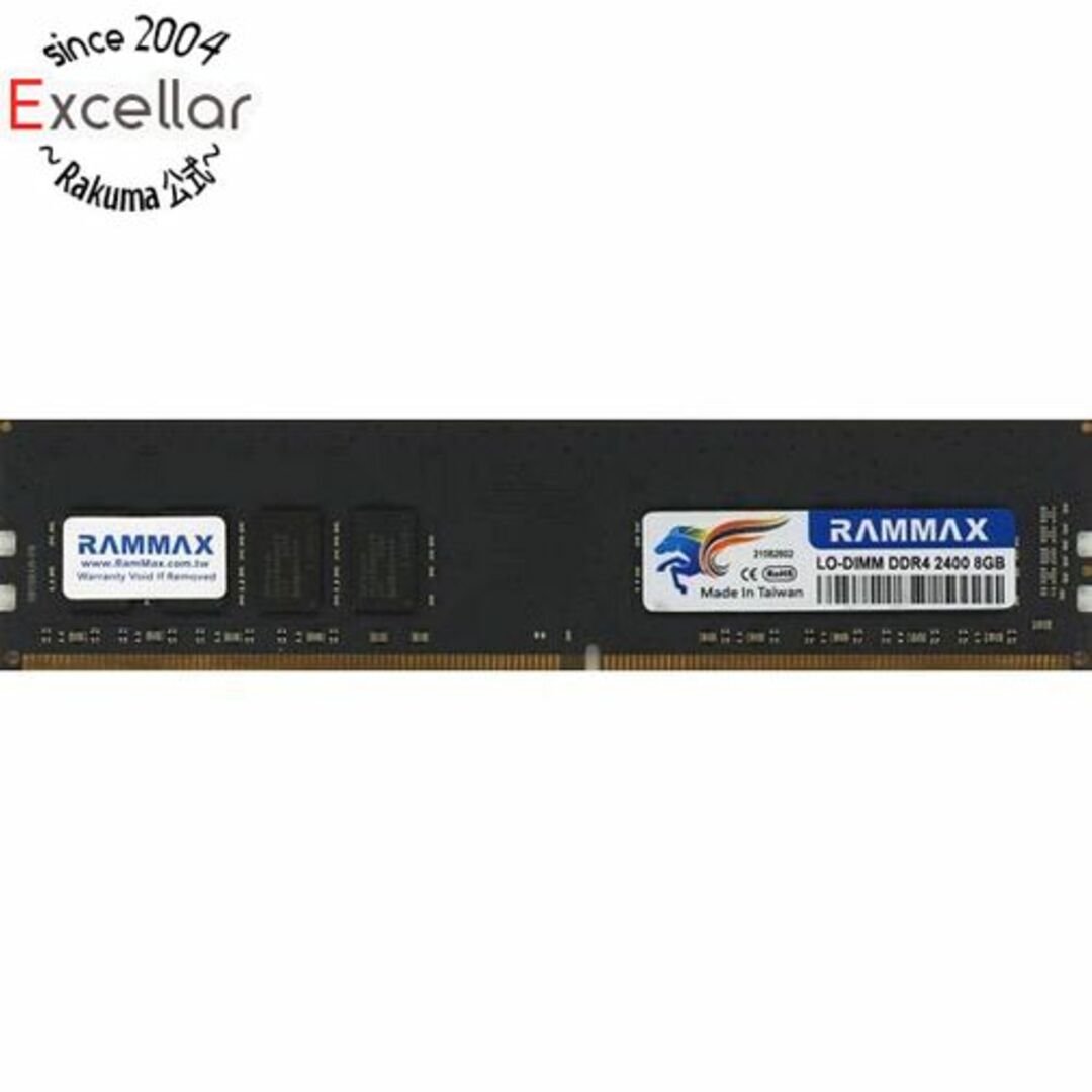 RAMMAX(ラムマックス)のRAMMAX　LO-DIMM DDR4 2400 8GB スマホ/家電/カメラのPC/タブレット(PCパーツ)の商品写真