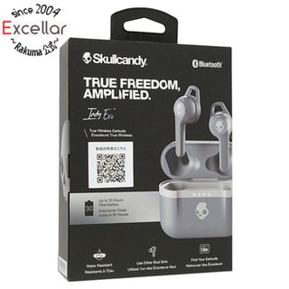 スカルキャンディ(Skullcandy)のSkullcandy製　フルワイヤレスイヤホン Indy Evo　S2IVW-N744　Chill Grey(ヘッドフォン/イヤフォン)