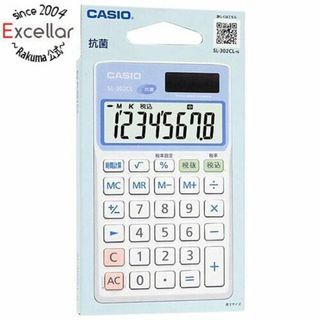 カシオ(CASIO)のCASIO　抗菌電卓 手帳タイプ　SL-302CL(その他)