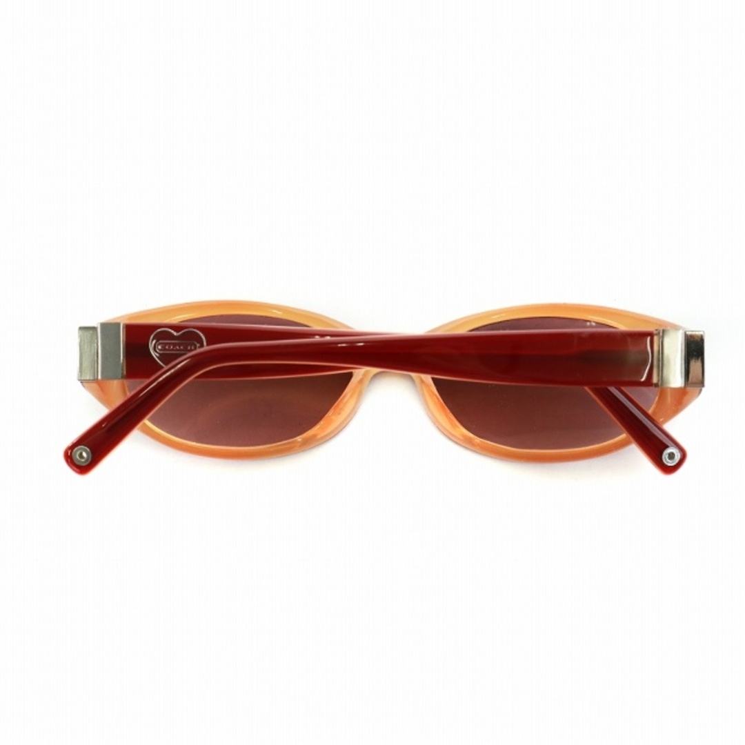 COACH(コーチ)のコーチ サングラス 眼鏡 カラーレンズ ハート ロゴ プラスチックフレーム 赤 レディースのファッション小物(サングラス/メガネ)の商品写真