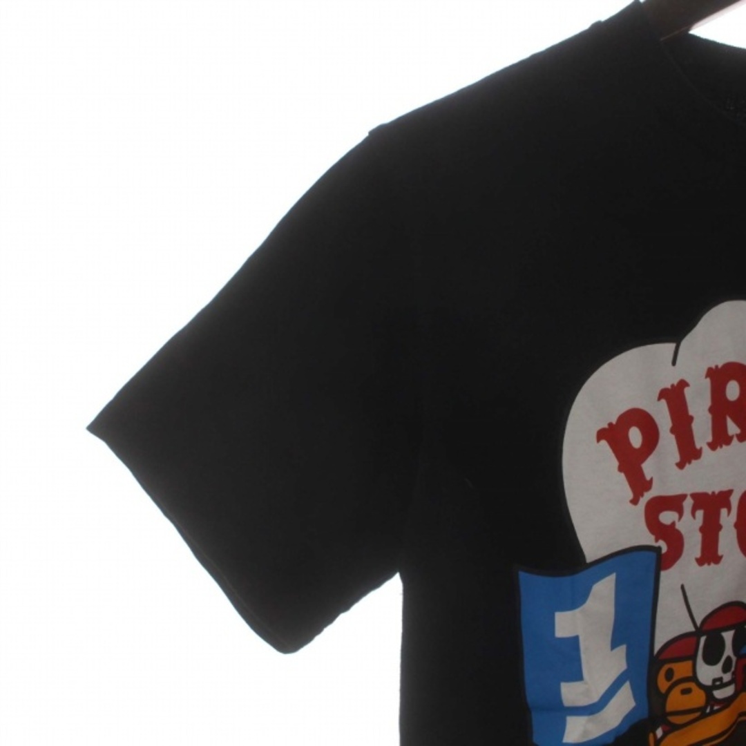 A BATHING APE(アベイシングエイプ)のアベイシングエイプ Tシャツ カットソー 半袖 ロゴ プリント S 黒 メンズのトップス(Tシャツ/カットソー(半袖/袖なし))の商品写真