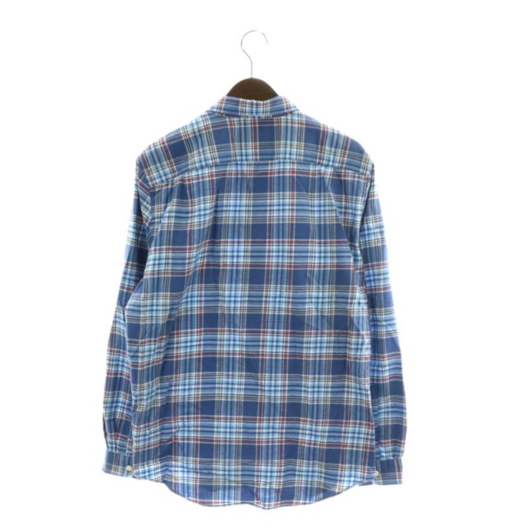 LACOSTE(ラコステ)のラコステ レギュラーフィット ボタンダウンフランネルシャツ チェック柄 L 青 メンズのトップス(シャツ)の商品写真