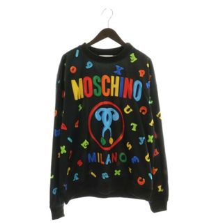 MOSCHINO - モスキーノ クチュール トレーナー スウェット 長袖 52 LL マルチカラー