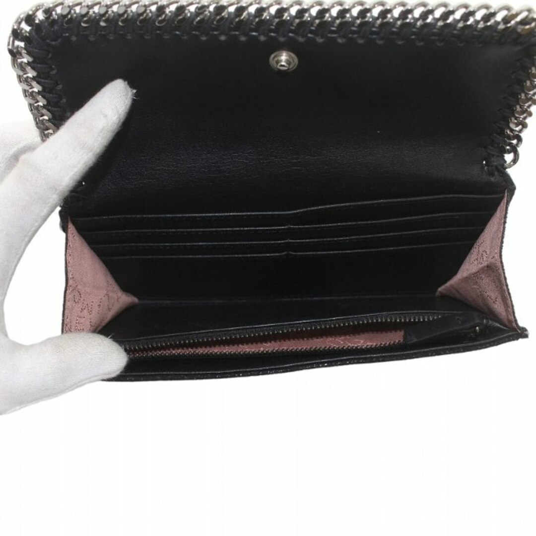 Stella McCartney(ステラマッカートニー)のステラマッカートニー シャギー ディア フラップ ウォレット ファラベラ 長財布 レディースのファッション小物(財布)の商品写真