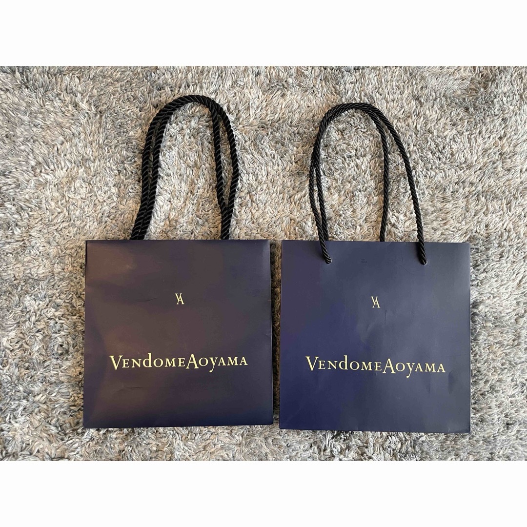 Vendome Aoyama(ヴァンドームアオヤマ)のVENdoME AoyaMA ヴァンドーム青山 ショッパー 2枚セット レディースのバッグ(ショップ袋)の商品写真