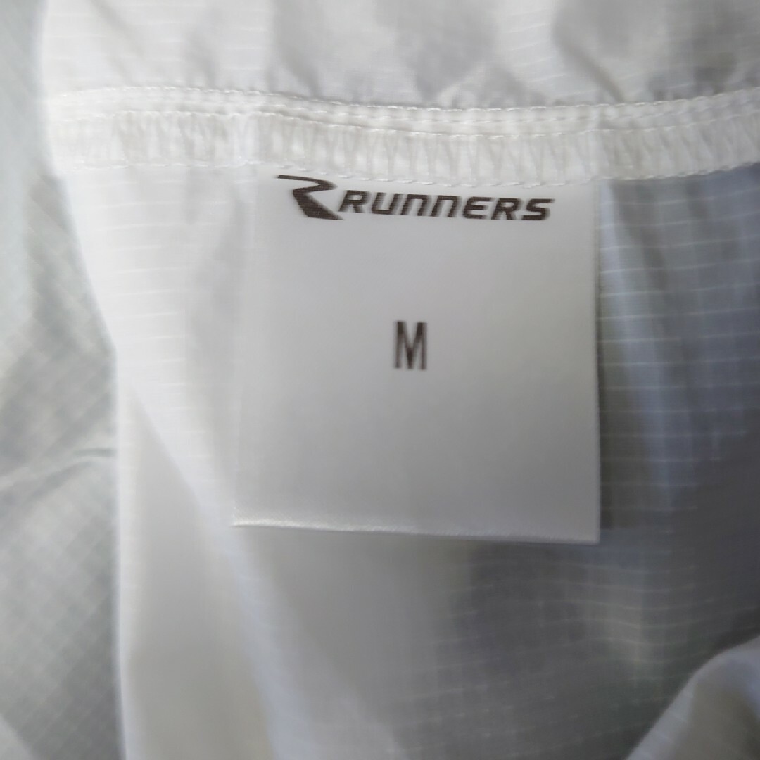 RUNNERS シェルベスト フード付き メンズ Mサイズ スポーツ/アウトドアのランニング(ウェア)の商品写真