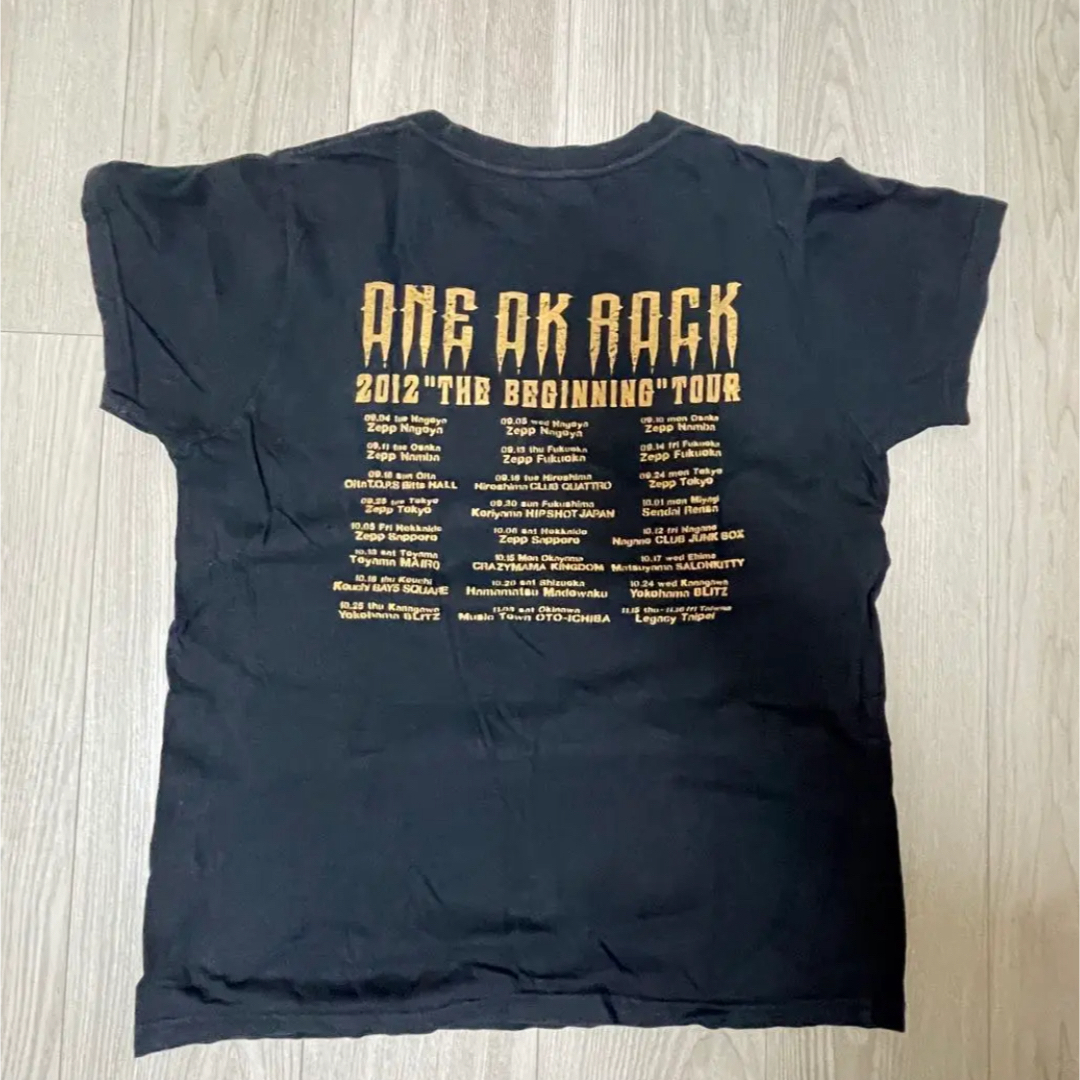 ONE OK ROCK(ワンオクロック)のThe Beginning TOUR Tシャツ エンタメ/ホビーのタレントグッズ(ミュージシャン)の商品写真