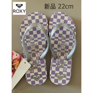 Roxy - 新品タグ付き　ROXY ロキシー　ビーチサンダル　22cm①