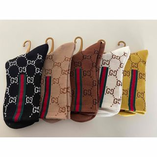 グッチ(Gucci)のGucciレディースソックス5足セット 新品未使用(ソックス)