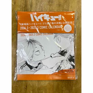 BAILA 2024年 4月号 付録 ハイキュー!! カレンダー ☆新品未使用(その他)