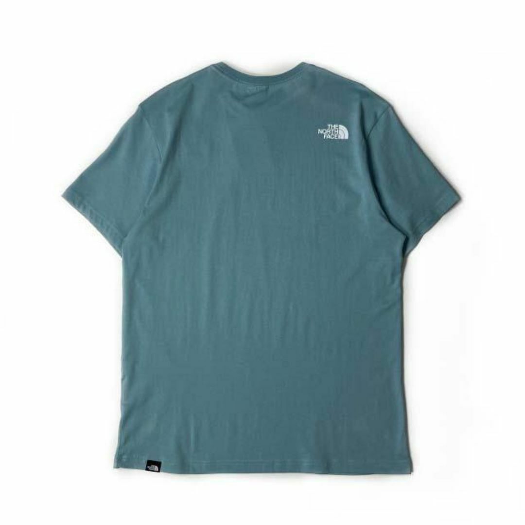 THE NORTH FACE(ザノースフェイス)のノースフェイス 半袖 Tシャツ US限定 水色 青 (M)180902 メンズのトップス(Tシャツ/カットソー(半袖/袖なし))の商品写真