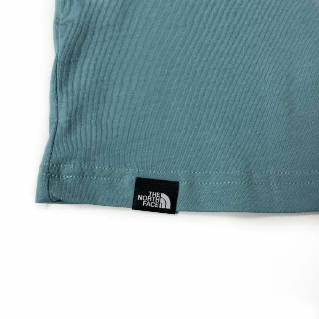 THE NORTH FACE(ザノースフェイス)のノースフェイス 半袖 Tシャツ US限定 水色 青 (M)180902 メンズのトップス(Tシャツ/カットソー(半袖/袖なし))の商品写真