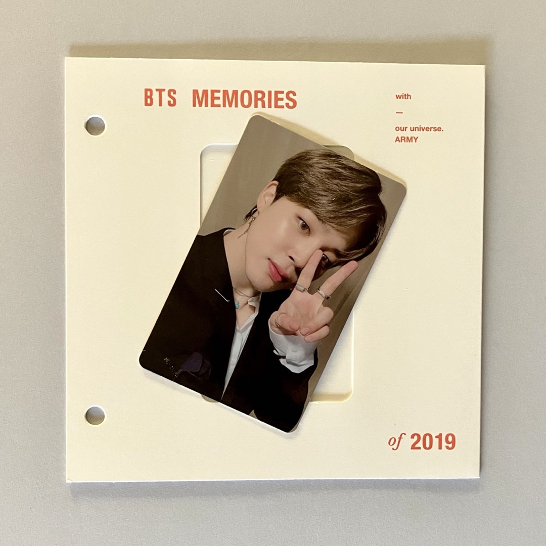 防弾少年団(BTS)(ボウダンショウネンダン)のBTS memories メモリーズ Blu-ray トレカセット JIMIN  エンタメ/ホビーのタレントグッズ(アイドルグッズ)の商品写真