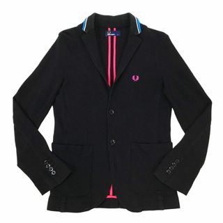 フレッドペリー(FRED PERRY)のFRED PERRY フレッドペリー 鹿の子地 テーラードジャケット S(テーラードジャケット)