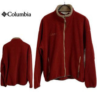 コロンビア(Columbia)のColumbia コロンビア 三角タグ MADE IN USA フリースブルゾン(ブルゾン)