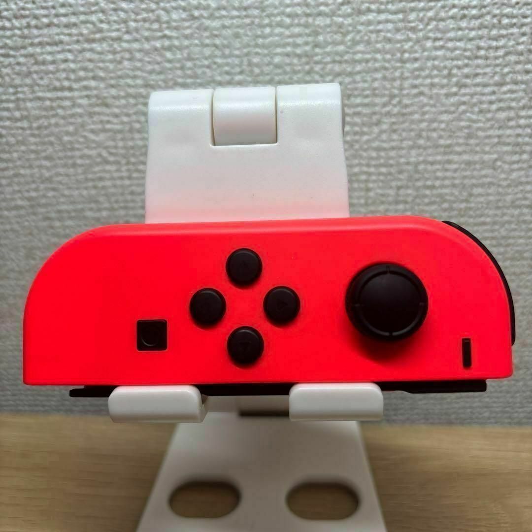 【比較的美品】JOY-CON (L) ネオンレッドジョイコン←Nintendo エンタメ/ホビーのゲームソフト/ゲーム機本体(家庭用ゲーム機本体)の商品写真