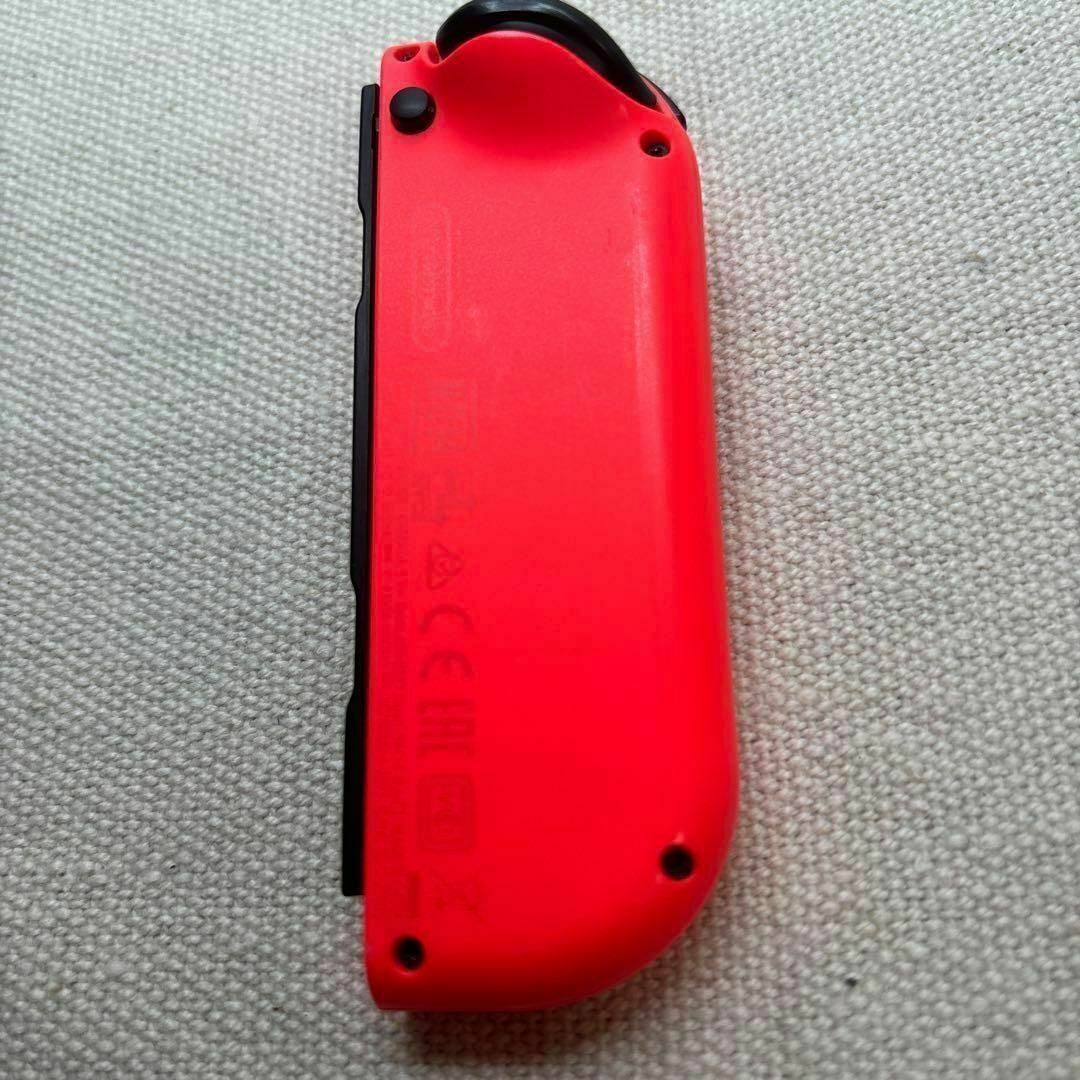 【比較的美品】JOY-CON (L) ネオンレッドジョイコン←Nintendo エンタメ/ホビーのゲームソフト/ゲーム機本体(家庭用ゲーム機本体)の商品写真