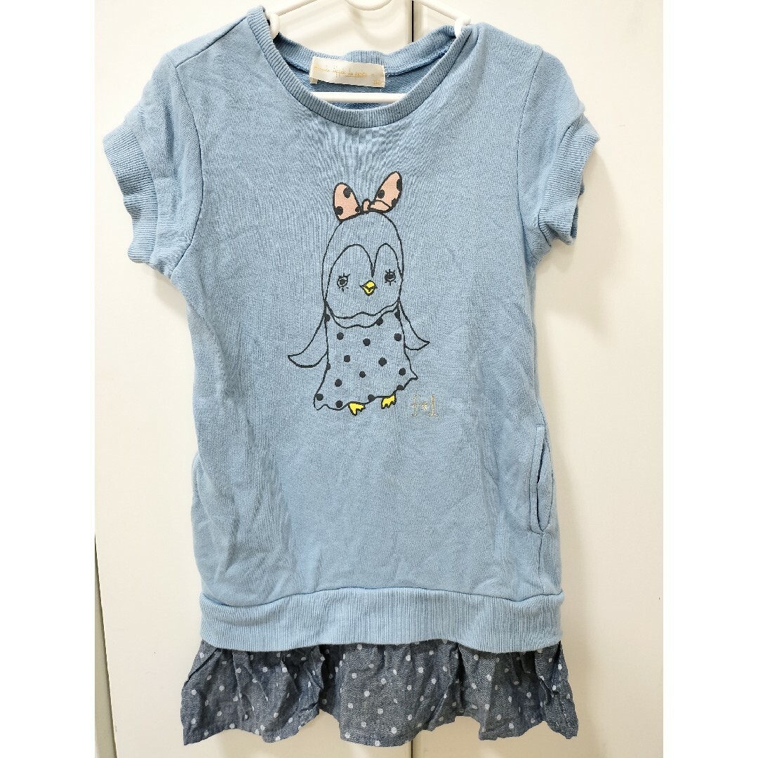 franche lippee(フランシュリッペ)のフランシュリッペ ワンピース ペンギン サイズ110 キッズ/ベビー/マタニティのキッズ服女の子用(90cm~)(ワンピース)の商品写真