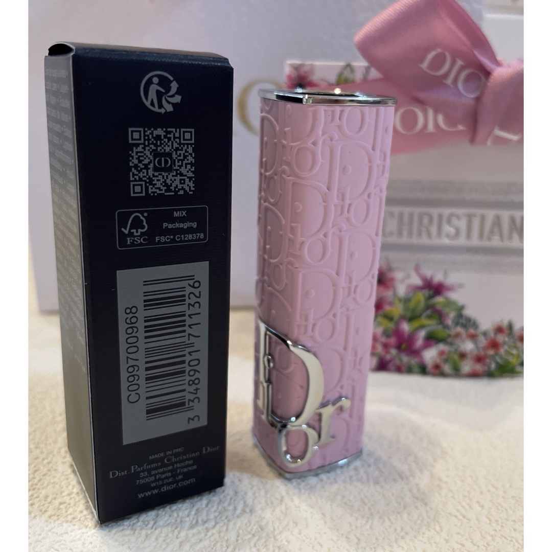 Christian Dior(クリスチャンディオール)の新品未使用　ディオール アディクト リップスティック (ケース) ローズマニア コスメ/美容のベースメイク/化粧品(リップグロス)の商品写真