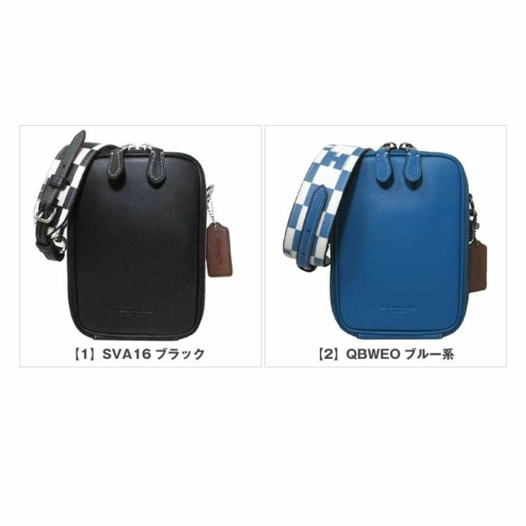 COACH(コーチ)の【新品】コーチ バッグ ショルダーバッグ CR307 COACH チェッカーボード プリント スタントン クロスボディ 斜め掛け アウトレット メンズ  メンズのバッグ(ショルダーバッグ)の商品写真