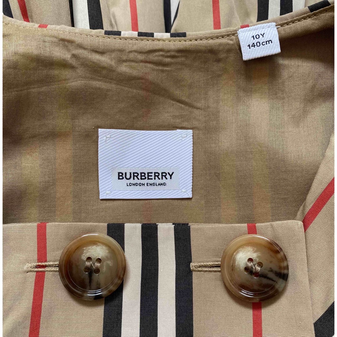 BURBERRY(バーバリー)のバーバリーキッズ☆セーラーワンピース☆size10 キッズ/ベビー/マタニティのキッズ服女の子用(90cm~)(ワンピース)の商品写真