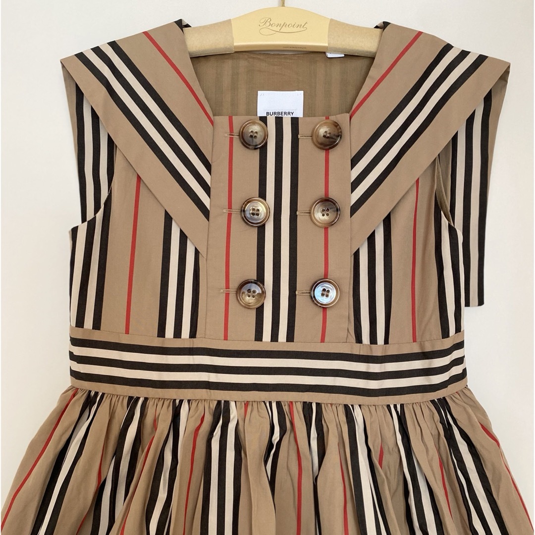 BURBERRY(バーバリー)のバーバリーキッズ☆セーラーワンピース☆size10 キッズ/ベビー/マタニティのキッズ服女の子用(90cm~)(ワンピース)の商品写真