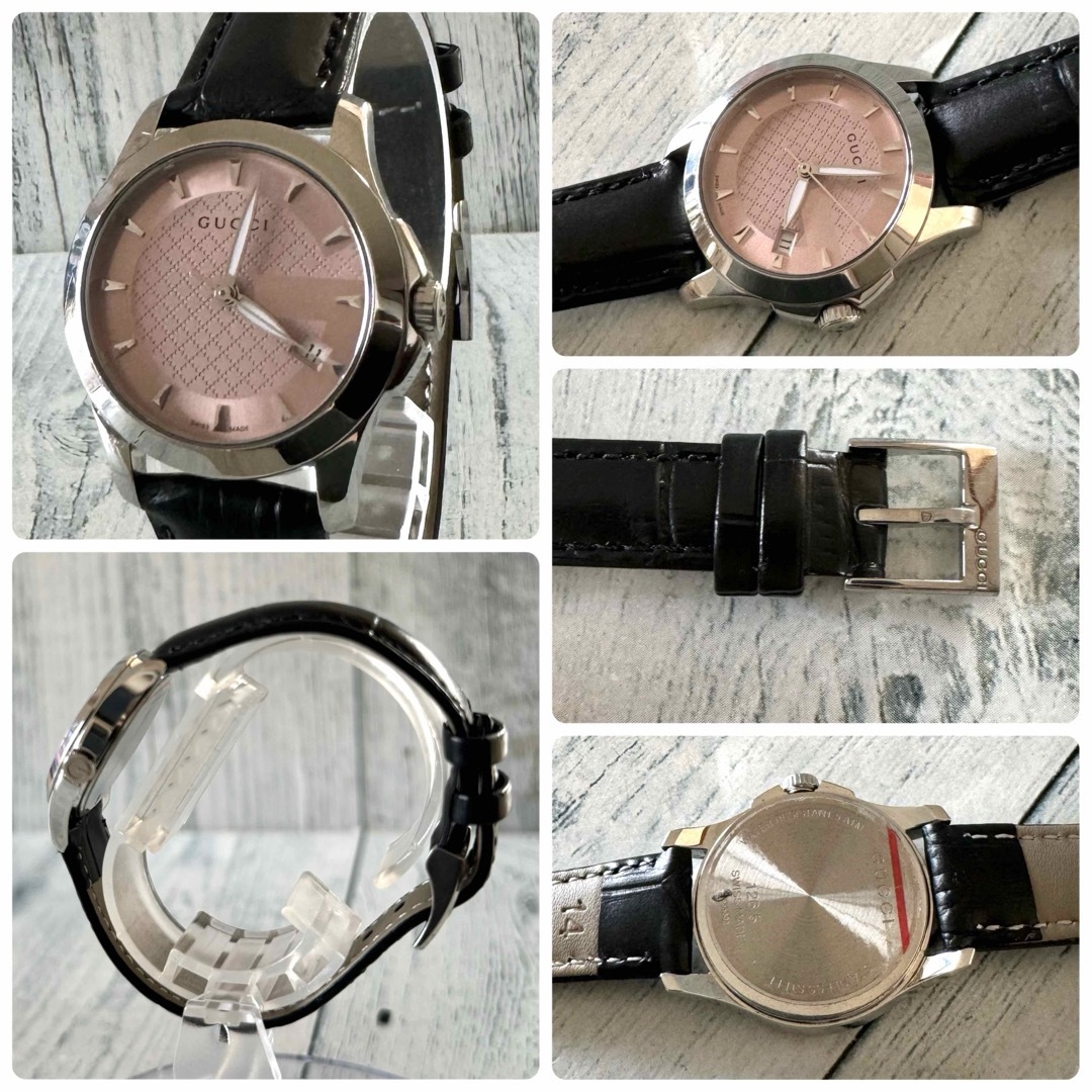 GUCCI - 【電池交換済】GUCCI グッチ 126.5 腕時計 Gタイムレス GUCCI - 【電池交換済】GUCCI グッチ 126.5 腕時計 Gタイムレス