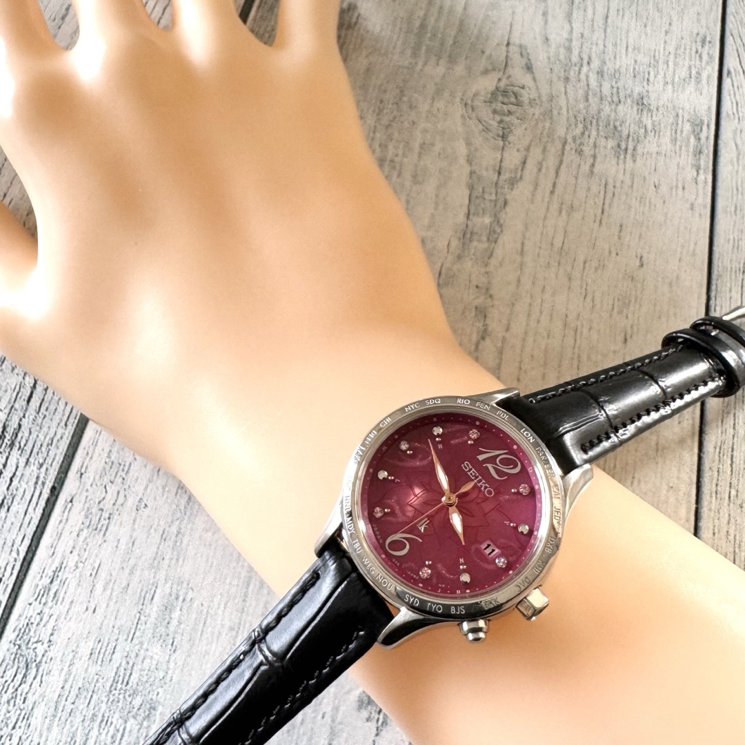 SEIKO - 【限定】SEIKO ルキア 腕時計 電波ソーラー 1B35-0AH0 SEIKO - 【限定】SEIKO ルキア 腕時計 電波ソーラー 1B35-0AH0