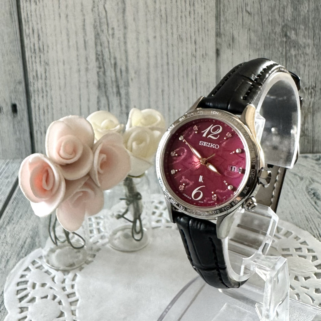 SEIKO - 【限定】SEIKO ルキア 腕時計 電波ソーラー 1B35-0AH0 SEIKO - 【限定】SEIKO ルキア 腕時計 電波ソーラー 1B35-0AH0