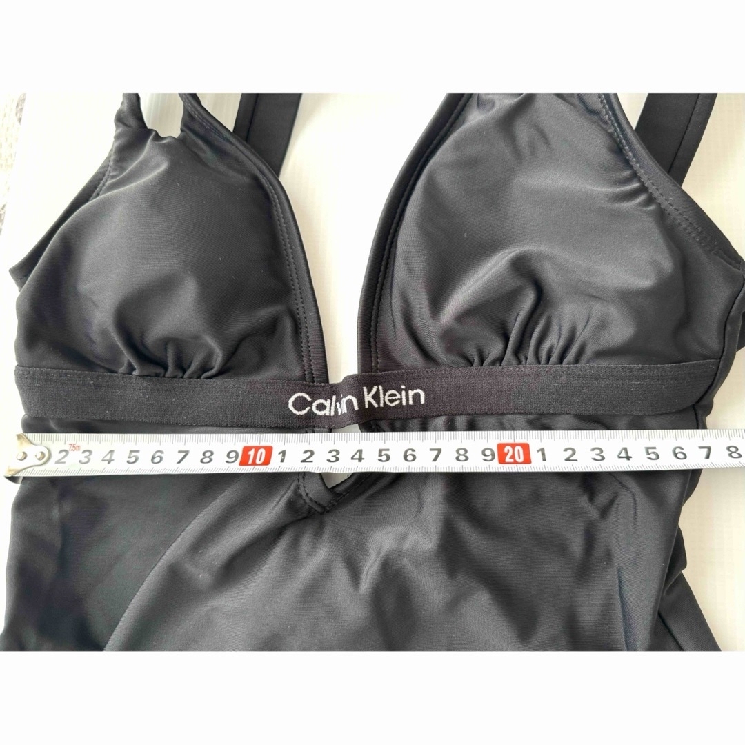 Calvin Klein(カルバンクライン)のカルバンクライン レディース ワンピース 水着 XSサイズ ブラック レディースの水着/浴衣(水着)の商品写真