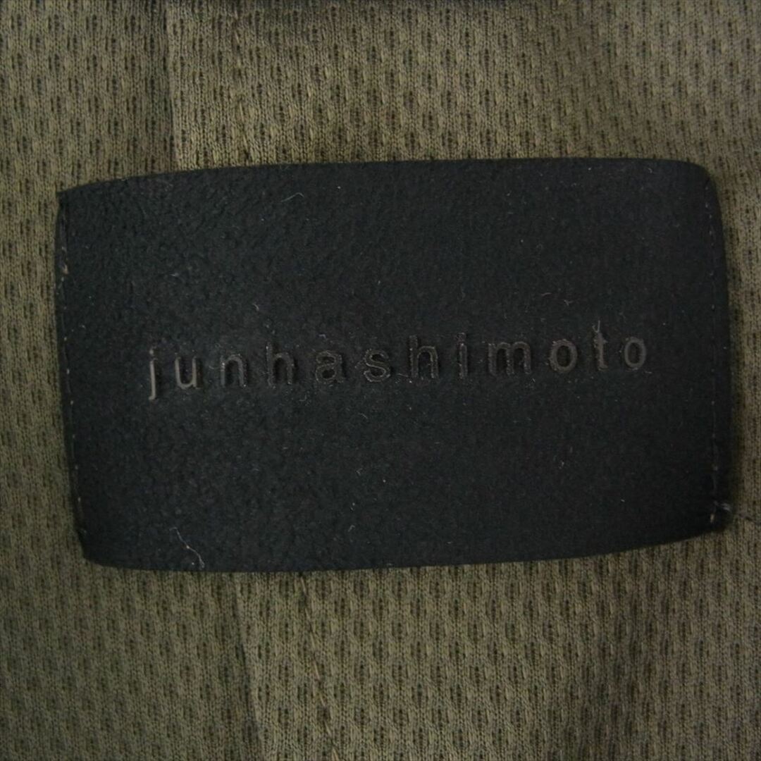 junhashimoto(ジュンハシモト)のjunhashimoto ジュンハシモト テーラードジャケット 1030000006-12  JERSEY JACKET EMBOSS CAMO エンボス カモ柄 2B ジャージー ジャケット ダークブラウン系 3【中古】 メンズのジャケット/アウター(その他)の商品写真