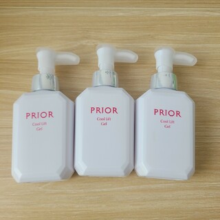 プリオール(PRIOR)の3本セット　資生堂　プリオール　薬用　冷やし美リフトゲル　ゲル状クリーム(オールインワン化粧品)