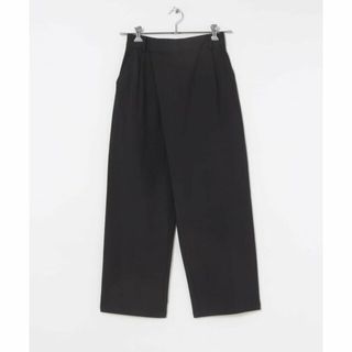 アーバンリサーチ(URBAN RESEARCH)の【BLACK】綿ナイロンツイルラップワイドパンツ(その他)