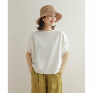 アーバンリサーチドアーズ(URBAN RESEARCH DOORS)の【OFF WHITE】URGREENミニ裏毛変形プルオーバー(カットソー(長袖/七分))