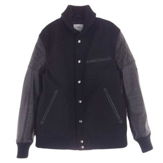 CRIMIE クライミー ジャケット C1G5-JK05 STADIUM JACKET スタジアムジャケット レザー ブラック系 L【中古】