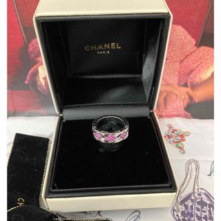 可愛い☆CHANEL☆リング☆WG☆k18☆750☆(リング(指輪))