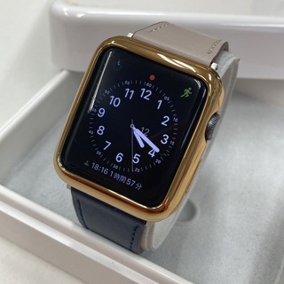 アップルウォッチ(Apple Watch)のApple Watch シリーズ3 42mm/アップルウォッチ グレー(その他)