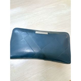 ブラックレーベルクレストブリッジ(BLACK LABEL CRESTBRIDGE)のブラックレーベル　クレストブリッジ　長財布　ネイビー(長財布)