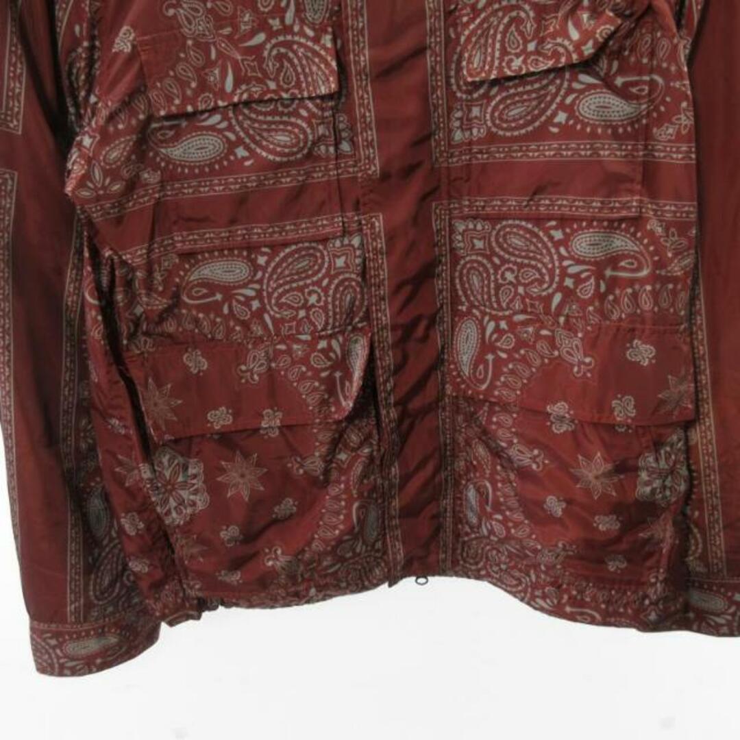 Subciety(サブサエティ)のサブサエティ マウンテンパーカー フーディー ジップアップブルゾン 赤 M メンズのジャケット/アウター(マウンテンパーカー)の商品写真