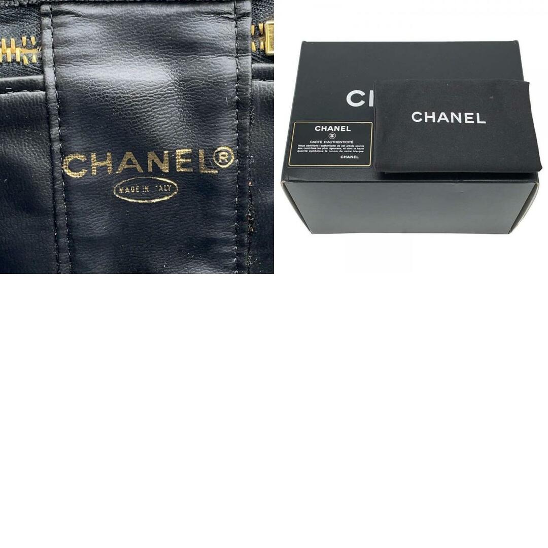 CHANEL(シャネル)のシャネル ポーチ ココマーク キャビアスキン バニティバッグ CHANEL 化粧ポーチ トラベル 小物入れ 黒 レディースのファッション小物(ポーチ)の商品写真