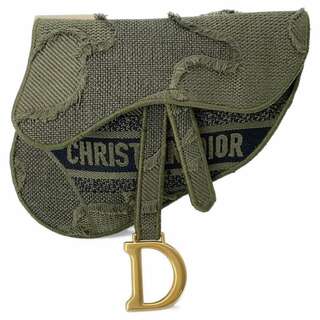ディオール(Dior)のクリスチャン・ディオール ウエストバッグ サドルバッグ キャンバス S5632CWAH Christian Dior(その他)
