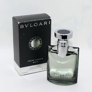 ブルガリ(BVLGARI)の本物 正規品 ブルガリプールオムソワール 50ml BVLGARI SOIR(香水(男性用))